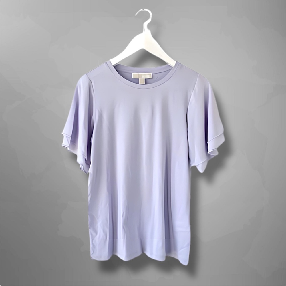 Michael Kors ruffle top S new